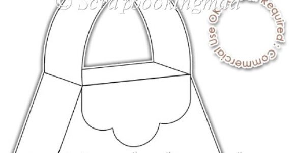 Handbag Gift Box Template Handbag Gift Box Template Cu Ok 3 50 Scrapbookingmad Com