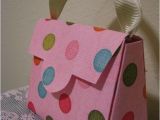 Handbag Gift Box Template Purse Gift Box and Party Favor Pattern Template and