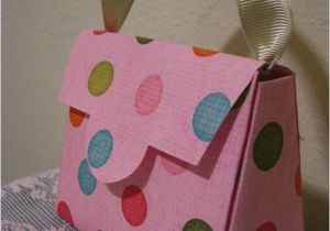 Handbag Gift Box Template Purse Gift Box and Party Favor Pattern Template and