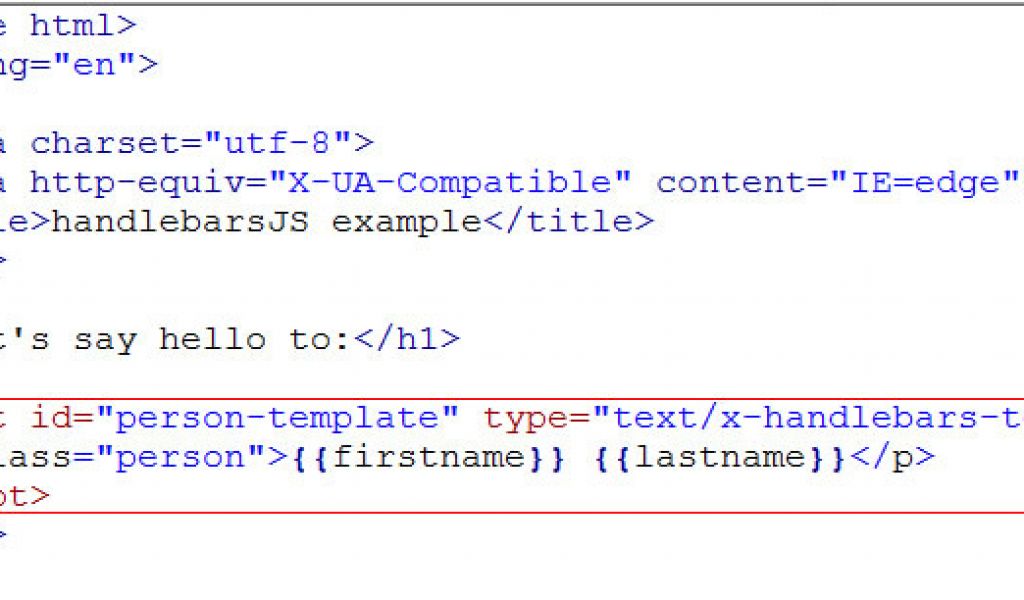 Handlebars Template Tutorial Step by Step Getting Started Tutorial On