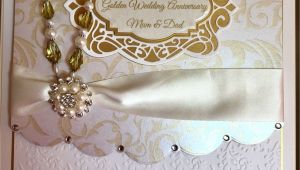 Handmade 50th Wedding Anniversary Card Ideas 50th Anniversary Cards In 2020 with Images 50th