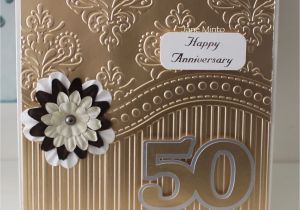 Handmade 50th Wedding Anniversary Card Ideas 97 Best Golden Wedding Anniversary Cards Images Wedding