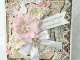 Handmade 50th Wedding Anniversary Card Ideas Details About Handmade Wedding Card Personalised Shabby Chic