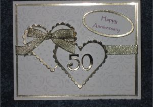 Handmade 50th Wedding Anniversary Card Ideas Handmade 50th Anniversary Cards Yahoo Search Results