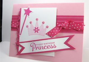 Handmade Birthday Card for Girl Happy Birthday Princess Card with Images Girl Birthday