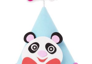 Handmade Card for A Baby Girl Happy Birthday Caps for Baby Hats Parties Cartoon Diy Cute
