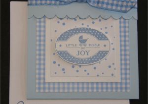 Handmade Card for A Baby Stampin Up Cards these Cards Made Using the Punches Three