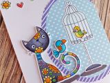 Handmade Card for A Friend Purr Fect Friend Cards for Friends Greeting Cards