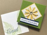 Handmade Card for A Friend Time to Shine Card Featuring the Daisy Lane Bundle by