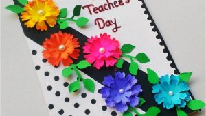 Handmade Card for Kindergarten Teacher Teachersdaysong Teachersday Teachersdaycard Punekarsneha