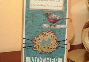 Handmade Card for Mother S Day A Robin S Nest Mother S Day Card Mothers Day Cards Cards