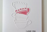 Handmade Card for Mother S Day Tea Cup Mother S Day Greeting Card Handmade Simple Classy