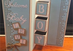 Handmade Card for New Born Baby Baby Boy Card Com Imagens Convite Carta