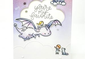 Handmade Card for New Born Baby Me and My Dragon Mama Elephant Cards Mama Elephant