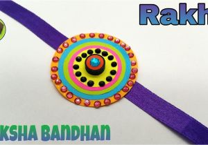 Handmade Card for Raksha Bandhan Easy Paper Rakhi for Raksha Bandhan Design16 A A A A
