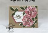 Handmade Card for Rose Day Hello Wild Rose Flower Cards Fun Fold Cards