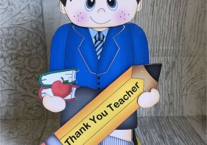 Handmade Card for Teacher Appreciation Pop Up Gift Card for Teachers 3d Handmade Card Greeting