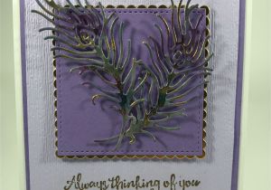 Handmade Card Gallery Using Dies Card Designed with the Dies From the Noble Peacock Bundle