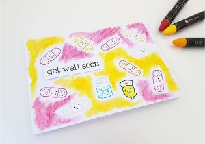 Handmade Card Get Well soon Amazon Com Funny Greeting Card Thinking Of You Get Well