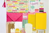 Handmade Card Kits for Sale Journal Bag Kit Paper Ephemera Inspiration Pen Pals Gift