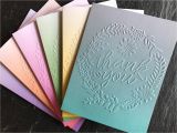 Handmade Card On Independence Day assorted Thank You Cards Set Of 6 Embossed Thank You Note