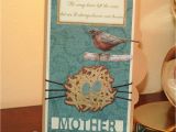 Handmade Card On Mother S Day A Robin S Nest Mother S Day Card Mothers Day Cards Cards