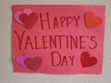 Handmade Card with Foaming Sheet Simple Hand Made Sign for Valentine S Day Construction