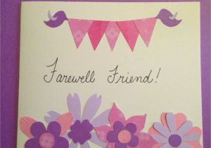 Handmade Farewell Invitation Card for Teachers 8 Best Projects to Try Images Farewell Cards Goodbye