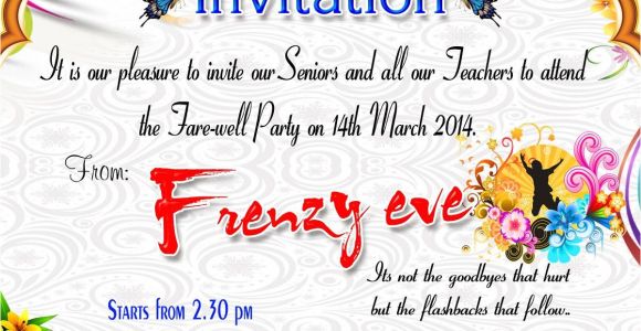 Handmade Farewell Invitation Card for Teachers Beautiful Surprise Party Invitation Template Accordingly