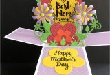 Handmade Pop Up Mother S Day Card Amazon Com Mothers Day Card Handmade Card Flower Card