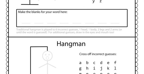 Hangman Template the Puzzle Den March 2013