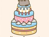 Happy Birthday Animated Card with Name D It S Pusheen S Birthday D Pusheen is A Female Internet