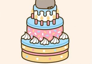 Happy Birthday Animated Card with Name D It S Pusheen S Birthday D Pusheen is A Female Internet