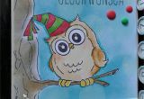 Happy Birthday Animated Card with Name Happy Birthday Card Geburtstagskarte Art Impressions Owl