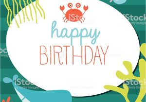 Happy Birthday Animated Card with Name Happy Birthday Card Stock Vektor Art Und Mehr Bilder Von