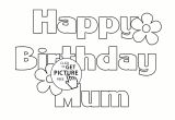 Happy Birthday Card Coloring Pages Birthday Cards for Colouring Printable D 2020 D