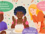 Happy Birthday Card Edit Name Wishing someone A Happy Birthday In German
