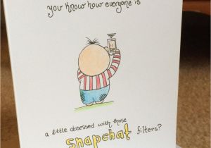 Happy Birthday Card for Best Friend Snapchat Card Cute Cards Greeting Cards Birthday Cards