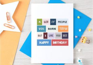 Happy Birthday Card for Brother Funny Birthday Card for Friend Birthday Card Funny Friend