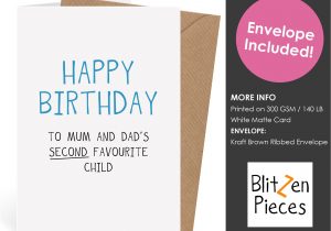 Happy Birthday Card for Brother Funny Birthday Card for Sibling Happy Birthday to Mum and