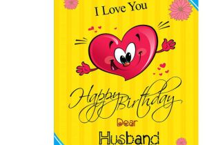 Happy Birthday Card for Husband Happy Birthday Dear Husband Greeting Card