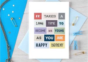 Happy Birthday Card for Uncle Funny Birthday Card for Him Card for Her Happy Birthday