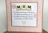 Happy Birthday Card Ideas for Mom Happy Birthday Mum I Love You Quote Scrabble Tile Card