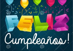 Happy Birthday Card In Spanish Pin On Happy Birthday