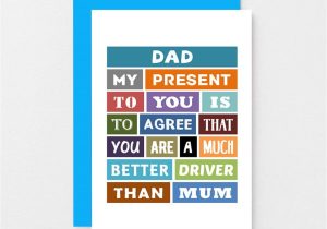 Happy Birthday Card Of Father Funny Xmas Card for Dad Funny Birthday Card for Dad