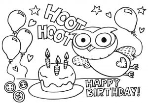 Happy Birthday Card Printable Coloring Peppa Pig Happy Birthday Coloring Page Peppa Pig Coloring