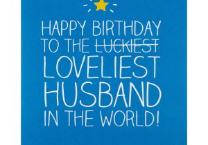 Happy Birthday Card to Husband Birthday Cards for Him Birthday Cards for Husband or