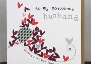 Happy Birthday Card to Husband Happy Birthday Husband Card by Molly Mae