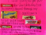 Happy Birthday Card Using Candy Bars Candy Poster for Birthdays Candy Poster Happy Birthday