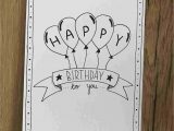 Happy Birthday Card Very Easy and Beautiful How to Draw A Happy Birthday Card Inspiration In